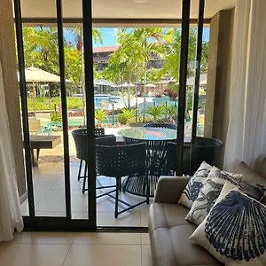  Apartamento Oka Residênce Muro Alto Beira Mar De Unidade No Térreo